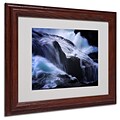 Philippe Sainte-Laudy Liquide Illusion Matted Framed Art - 11x14 Inches - Wood Frame