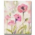 Trademark Fine Art Sheila Golden Oriental Poppy Garden Canvas Art 26x32 Inches