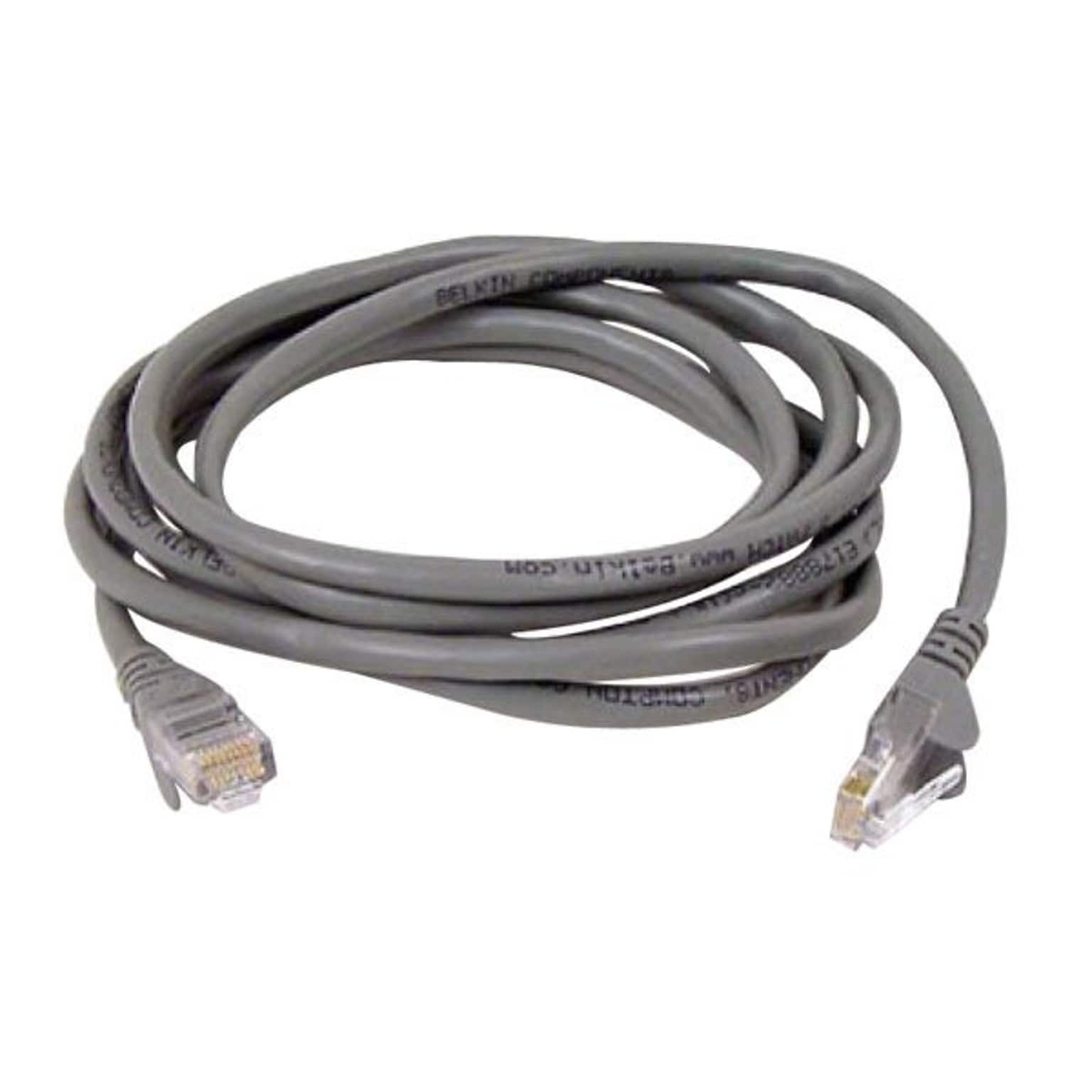 Belkin A3L791-20-S 19.7 CAT-5e Snagless Patch Cable, Gray