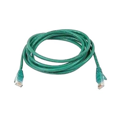 Belkin A3L791-20-GRN-S 19.7 CAT-5e Snagless Patch Cable, Black