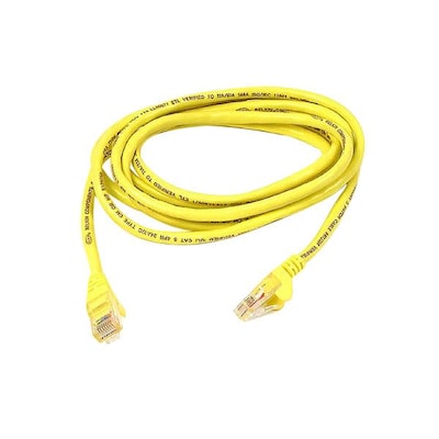 Belkin A3L791-10-YLW-S 10 CAT-5e Snagless Patch Cable, Yellow68