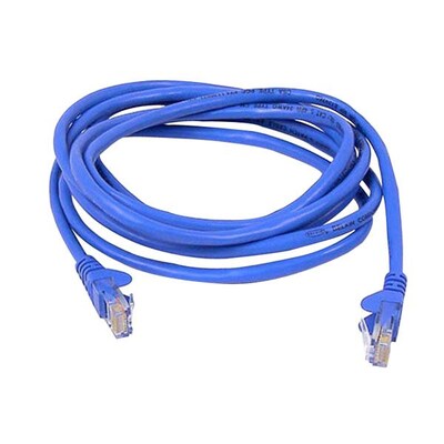 Belkin A3L791-06-BLU-S 6 CAT-5e Snagless Patch Cable; Blue