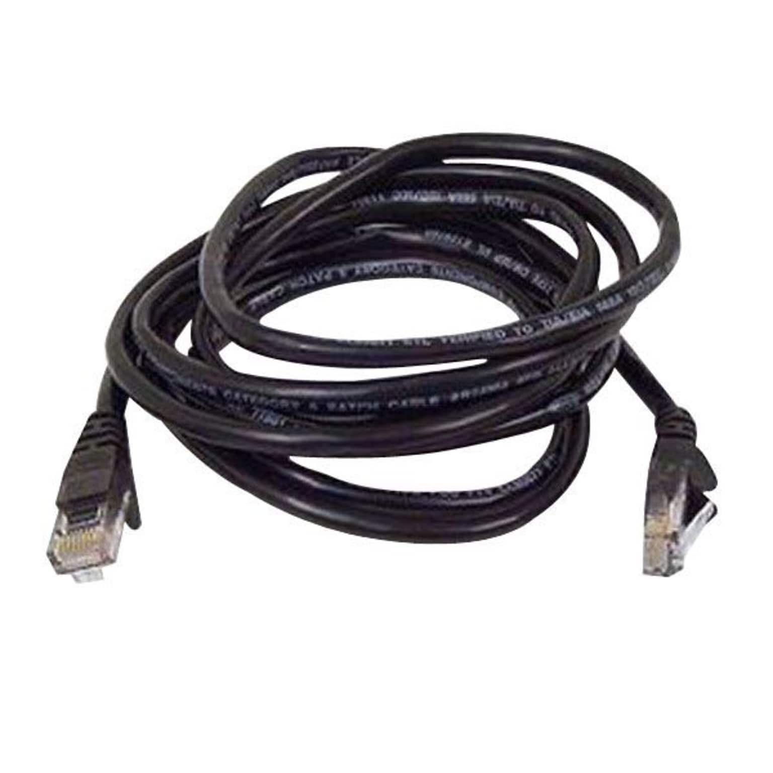 Belkin A3L791-06-BLK 6 CAT-5e Assembled Patch Cable, Black