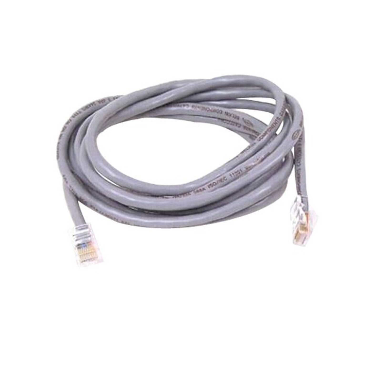 Belkin A3L791-15 15 CAT-5e Assembled Patch Cable, Gray