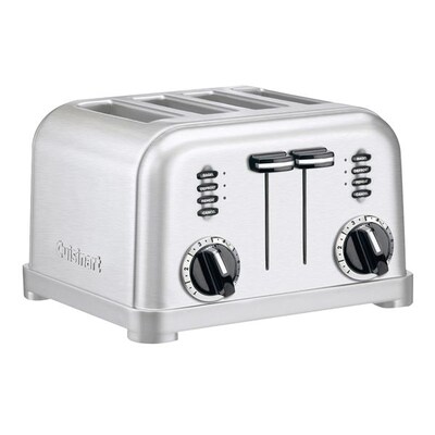 Cuisinart® Metal Classic 4 Slice Toaster, Silver