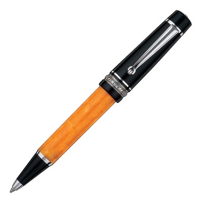 Delta Dolcevita Medium Ballpoint Pen, Orange/Black