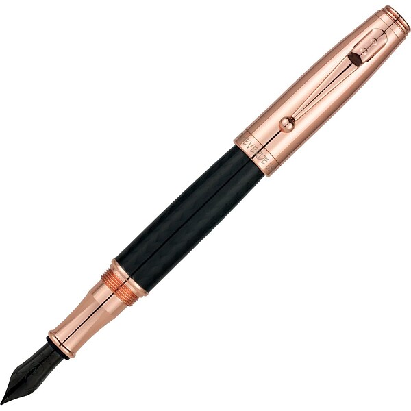 Monteverde Invincia™ Fountain Pen, Medium Nib, Black Ink (MV40062-M)