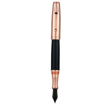 Monteverde Invincia™ Fountain Pen, Medium Nib, Black Ink (MV40062-M)
