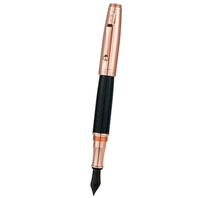 Monteverde Invincia™ Fountain Pen, Fine Nib, Black Ink (MV40062FINE)