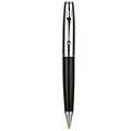 Monteverde® Invincia™ Ballpoint Pen, Medium Nib, Chrome/Black