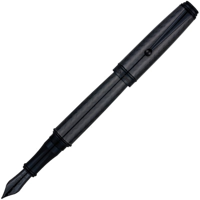 Monteverde® Invincia™ Deluxe Fountain Pen, Stub Nib, Black