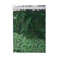 JAM Paper® 9 x 12 Open End Foil Envelopes with Self-Adhesive Closure, Green Mistletoe, 25/Pack (1333314)