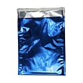 JAM Paper® 10 x 13 Open End Catalog Foil Envelopes with Self-Adhesive Closure, Blue, 25/Pack (1323294)