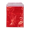 JAM Paper® 5.25 x 8 Open End Foil Envelopes with Self-Adhesive Closure, Red Iridescent, 100/Pack (01323289B)