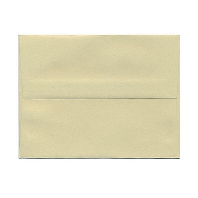 JAM Paper A2 Passport Invitation Envelopes, 4.375 x 5.75, Gypsum Recycled, 25/Pack (41338)