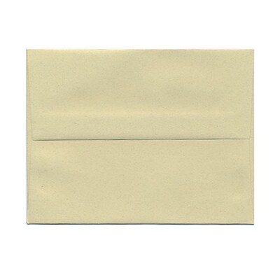 JAM Paper A2 Passport Invitation Envelopes, 4.375 x 5.75, Gypsum Recycled, 25/Pack (41338)