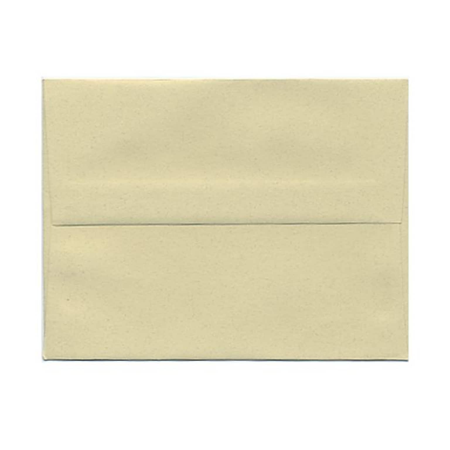 JAM Paper A2 Passport Invitation Envelopes, 4.375 x 5.75, Gypsum Recycled, 25/Pack (41338)