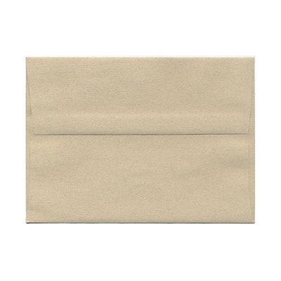 JAM Paper® A7 Passport Invitation Envelopes, 5.25 x 7.25, Sandstone Brown Recycled, 25/Pack (41403)