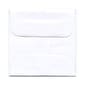 JAM Paper 2.375 x 2.375 Mini Square Envelopes, White, 25/Pack (3993004)