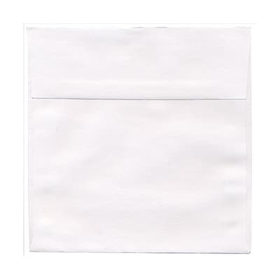 JAM Paper® 7 x 7 Square Invitation Envelopes, White, 25/Pack (28209)