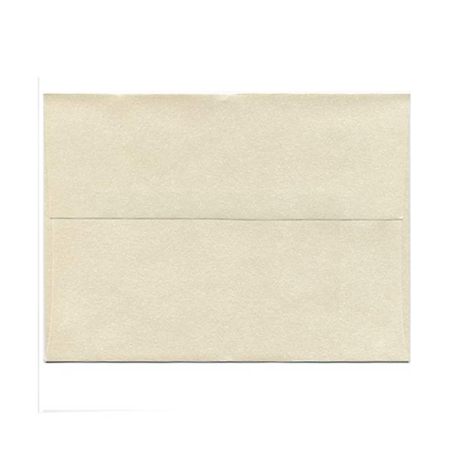 JAM Paper A7 Metallic Invitation Envelopes, 5.25 x 7.25, Stardream Opal, 25/Pack (GCST700)