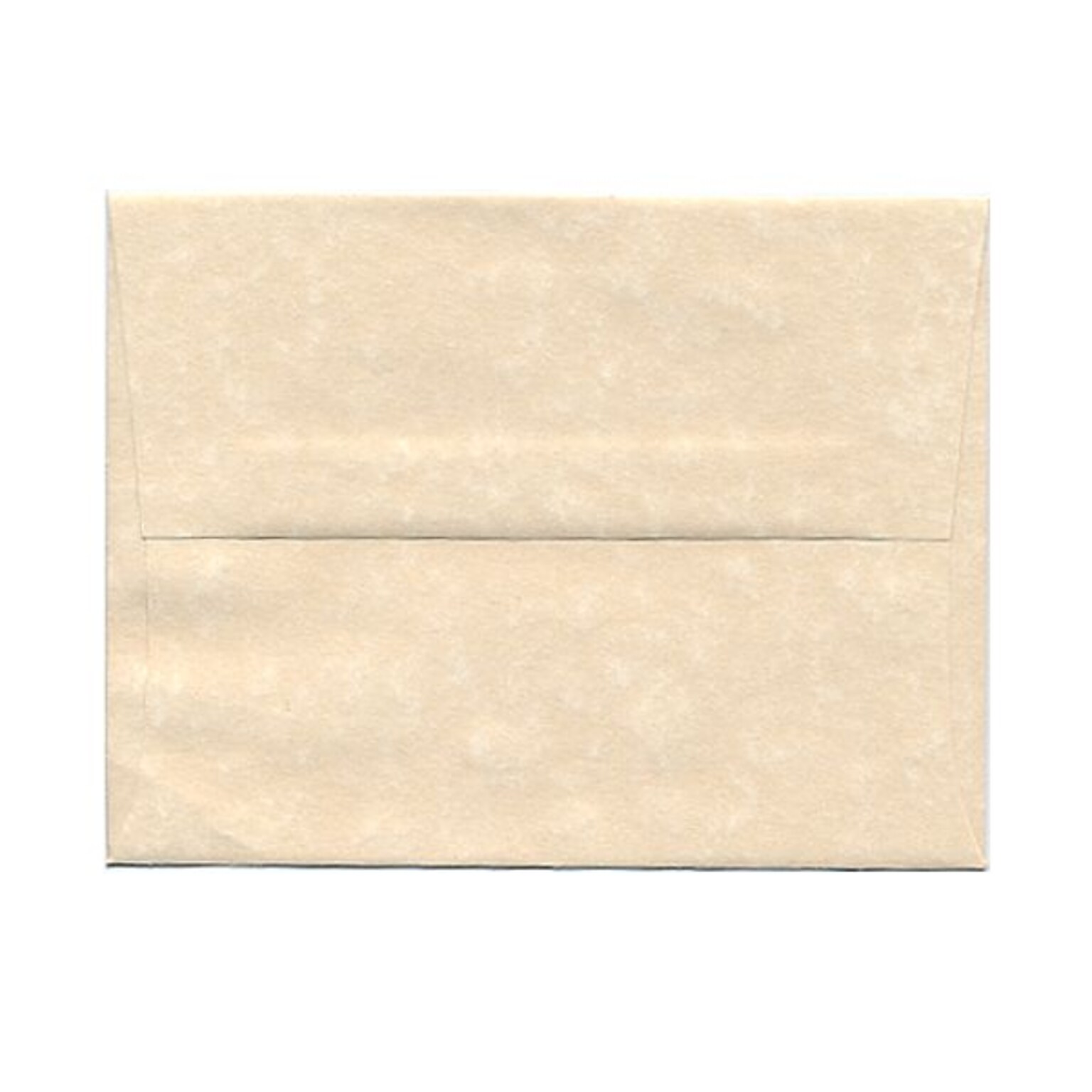 JAM Paper A2 Parchment Invitation Envelopes, 4.375 x 5.75, Natural Recycled, 25/Pack (34777)