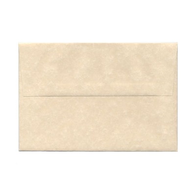 JAM Paper A8 Parchment Invitation Envelopes, 5.5 x 8.125, Natural Recycled, 25/Pack (5029)