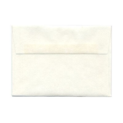 JAM Paper® 4Bar A1 Parchment Invitation Envelopes, 3.625 x 5.125, White Recycled, Bulk 1000/Carton (900926656B)