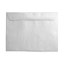 JAM Paper® 9 x 12 Metallic Booklet Envelopes, Stardream Silver, Bulk 1000/Carton (85818B)