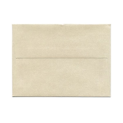 JAM Paper A6 Metallic Invitation Envelopes, 4.75 x 6.5, Stardream Opal, 25/Pack (GCST650)