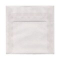 JAM Paper® 7 x 7 Square Translucent Vellum Invitation Envelopes, Clear, 25/Pack (2851340)
