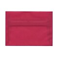 JAM Paper® A10 Translucent Vellum Invitation Envelopes, 6 x 9.5, Magenta Pink, 25/Pack (1591790)