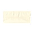 JAM Paper Strathmore #10 Business Envelope, 4 1/8 x 9 1/2, Natural White Laid, 25/Pack (70746)