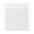 JAM Paper® Cello Sleeves with Self-Adhesive Closure, 5.25 x 5.25, Clear, 1000/Carton (5.25X5.25CELLOB)