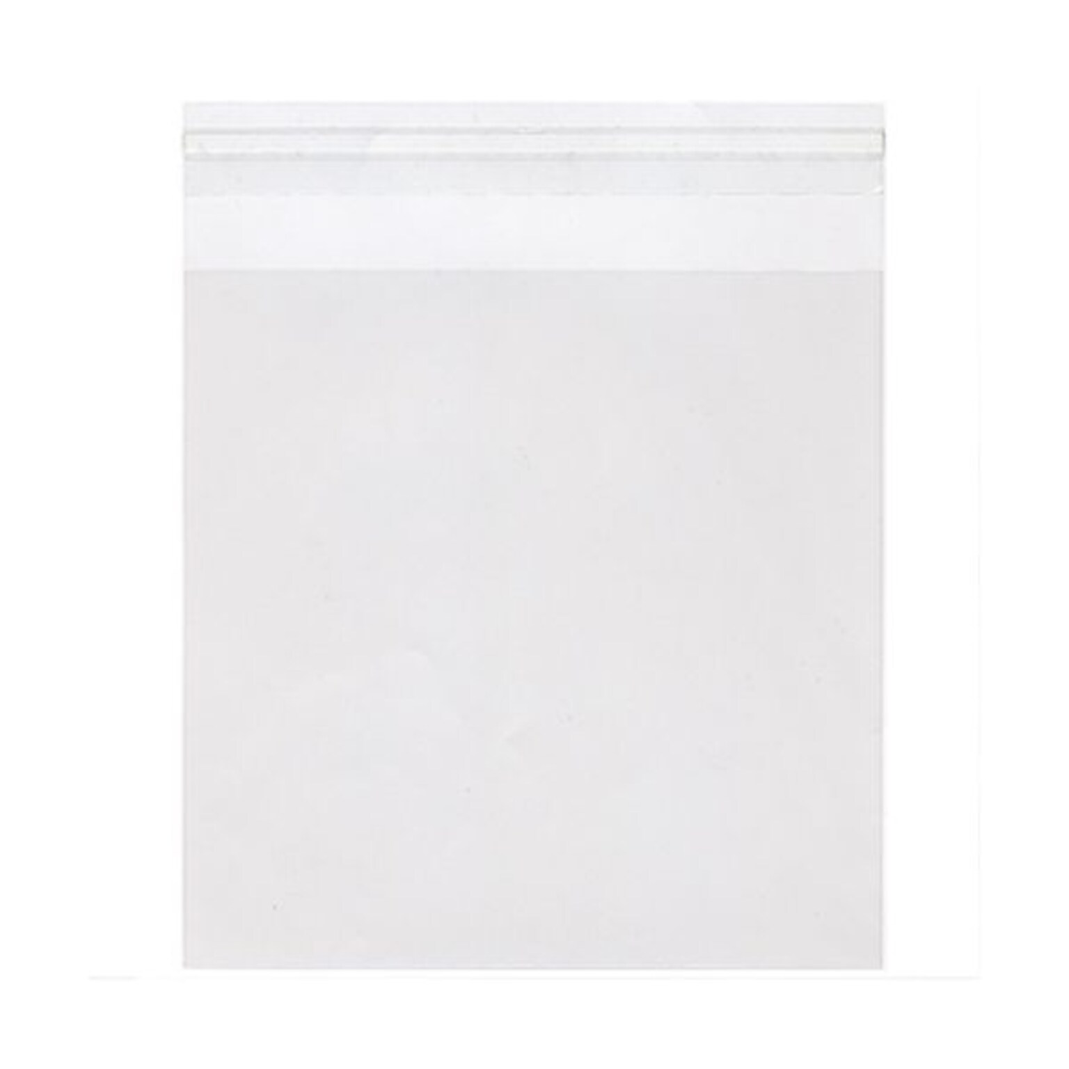 JAM Paper Cellophane Envelope with Peel & Seal Closure, 6.25 x 6.25, Clear, 100/Pack (6.25X6.25CELLO)