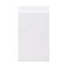 JAM Paper Cello Sleeves with Peel & Seal Closure, 12.4375 x 18.25, Clear, 100/Pack (12.5X18.25CELLO)