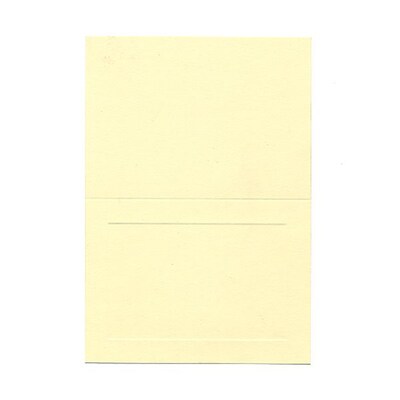 JAM Paper® Blank Foldover Cards, 4Bar A1 Size, 3 1/2 x 4 7/8, Ivory Panel, 500/Pack (309898B)