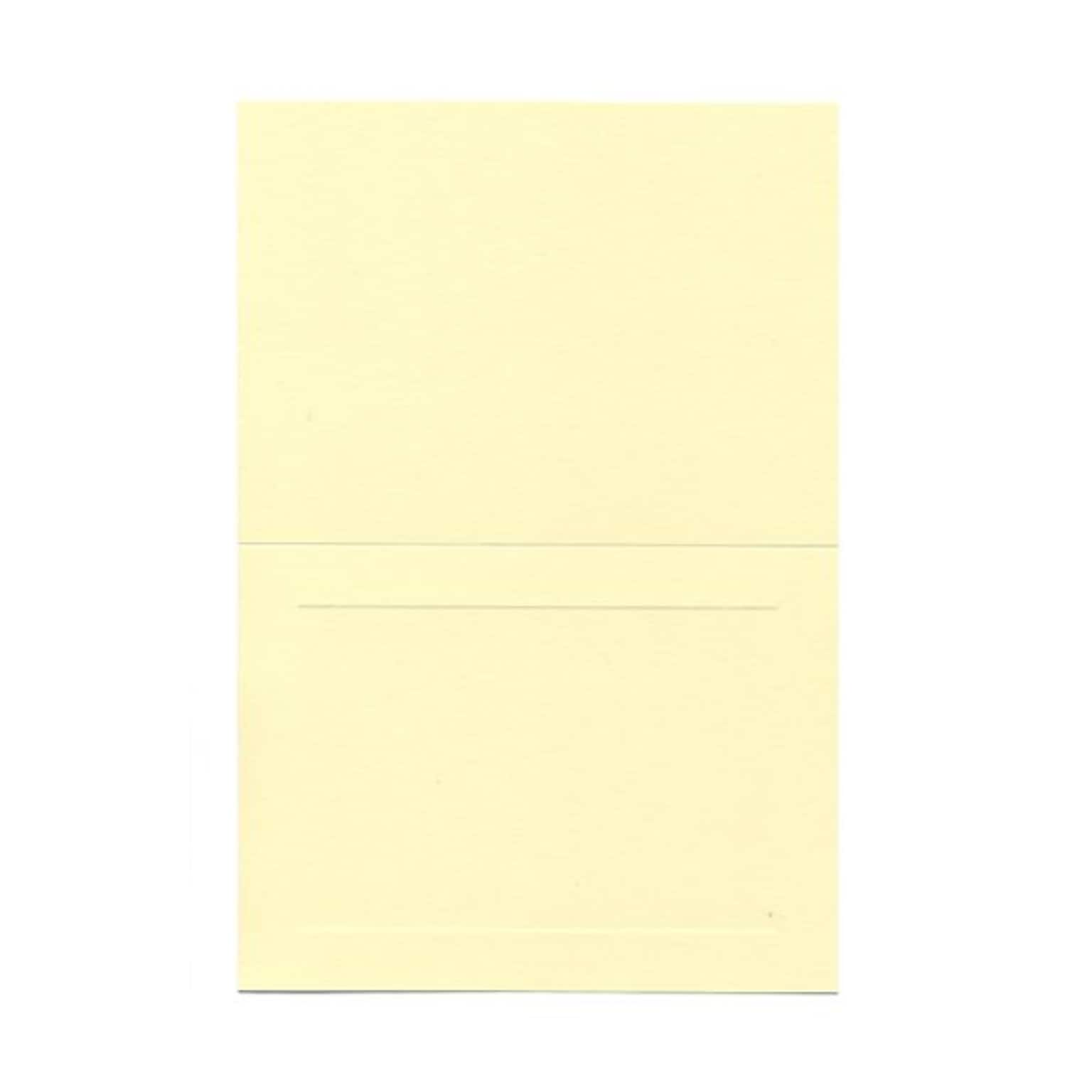 JAM Paper® Blank Foldover Cards, A6 size, 4 5/8 x 6 1/4, Ivory Panel, 25/pack (309932C)