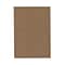 JAM Paper® Blank Foldover Cards, A7 Size, 5 x 6 5/8, 60lb Brown Kraft Recycled, 25/Pack (530910832)