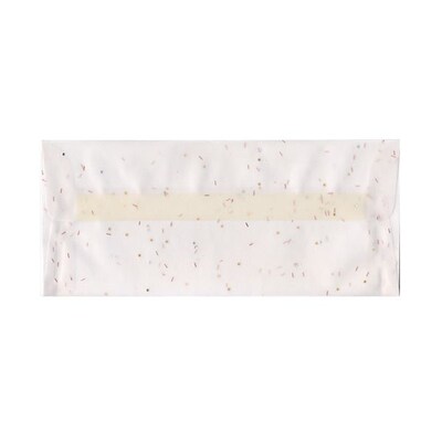 JAM Paper #10 Business Envelope, 4-1/8 x 9-1/2, White, 25/Pack (27140)