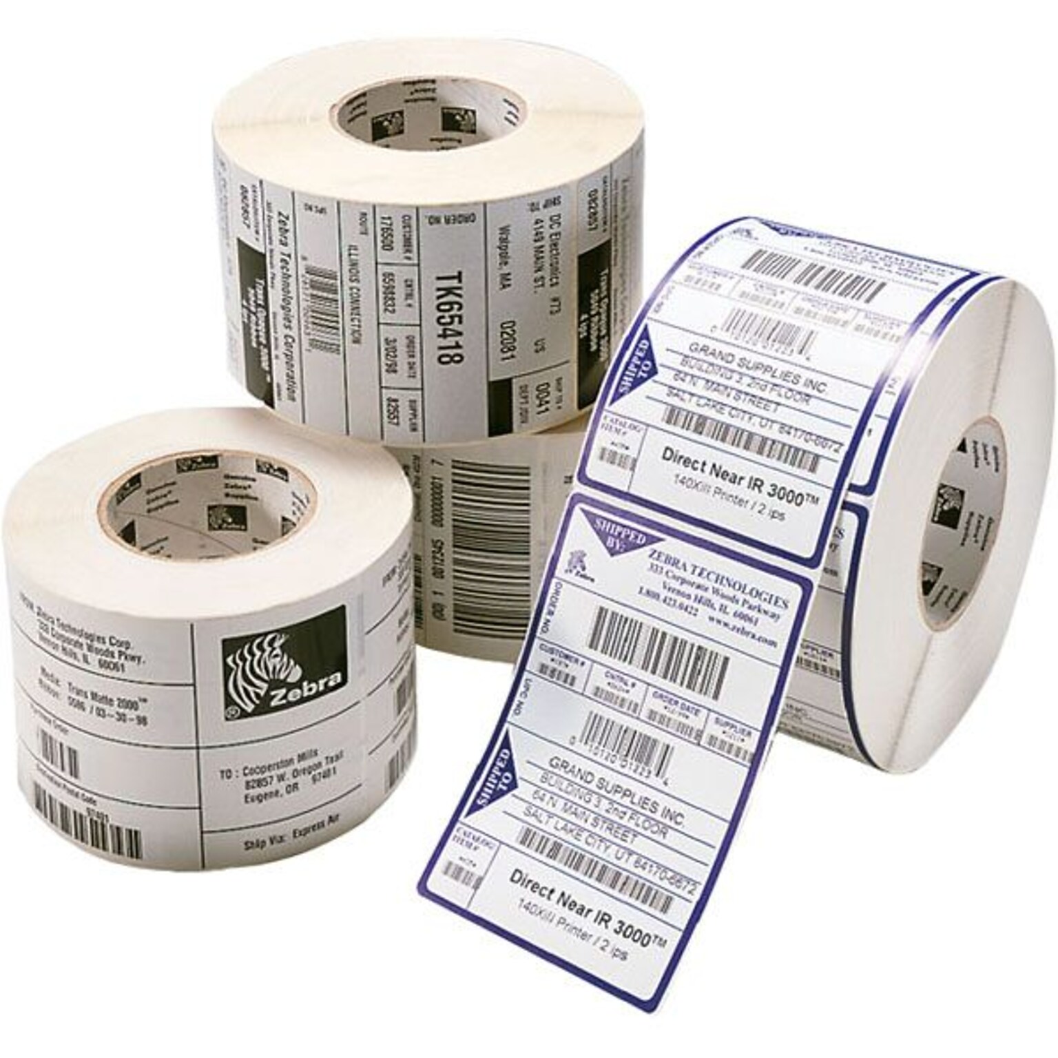 Zebra 10002628 Z-Ultimate 4000T Labels