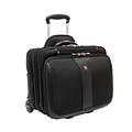 SwissGear PATRIOT Wheeled Computer Case, Black