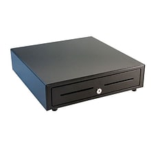 APG Cash Drawer® Vasario 5 Bill 5 Coin 19 x 15 Drawer; Black