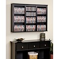 Prepac™ Triple Wall Mounted Storage, Black