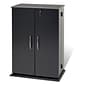 Prepac™ Locking Media Storage Cabinet, Black (BVS-0136)