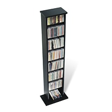 Prepac™ Slim Multimedia Storage Tower, Black