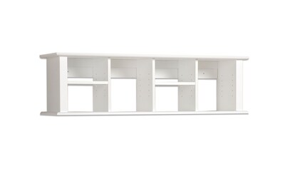 Prepac™ Wall Mounted Desk Hutch, 48" x 11.5", White (WHD-1348)