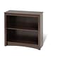 Prepac™ 2 Shelf Bookcase, Espresso (EDL-3229)