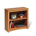 Prepac™ 2 Shelf Bookcase, Oak