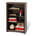 Prepac™ 4 Shelf Bookcase, Espresso